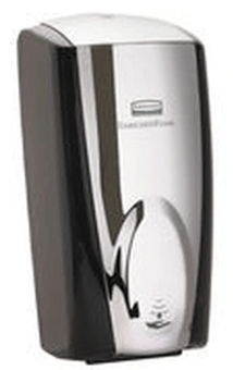 picture of Rubbermaid 1100ml Generic Autofoam Soap Dispenser - Black/Chrome - [SY-FG750495] - (LP)