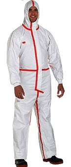 Picture of 3M 4565 Protective LAMINATED Coverall - EN 340 Type 4/5/6 - 3M-4565 - (DISC-R)