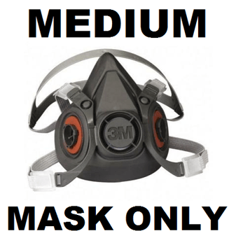picture of 3M 6000 Reusable Low Maintenance Series Half Mask - Size Medium - [3M-6200] - (PS)