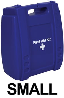 picture of British Standard Small Catering First Aid Kit In Blue Box - [SA-K3133SM]