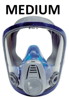 picture of MSA - Advantage 3221 - Full Facepiece Respirator - With Twin Bayonet MSA Connection - Medium - [MS-10027726]