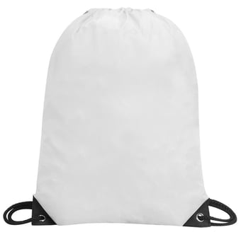 picture of Shugon Stafford Drawstring Tote Backpack - White - [BT-SH5890-WH]