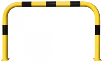 Picture of BLACK BULL Protection Guard XL - Outdoor Use - (H)1200 x (W)2000mm - Yellow/Black - [MV-195.28.961] - (LP)
