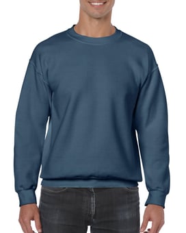 picture of Gildan Heavy Blend 50/50 Unisex Indigo Blue Sweatshirt - BT-18000-INDBLUE