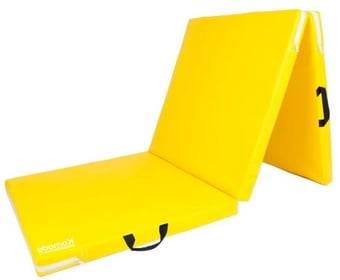 picture of Komodo Tri Folding Yoga Mat - Yellow - [TKB-TRI-MAT-YELL]