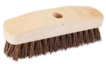 picture of Silverline Deck Scrub Brush - 230mm - Compatible with 23mm Dia Broom Handles - [SI-633813]