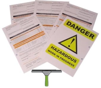 picture of Window Cleaning Permit to Work Book - Book of 10 - An Integral Part of Every Health Management System - [SL-WP08]