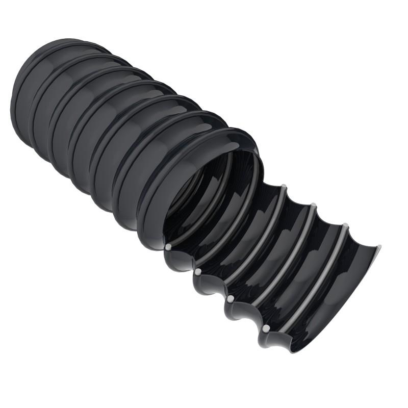 Picture of Vacuflex Lightweight Ducting - 76mm Bore x 10m - [HP-VL30BLK10M]