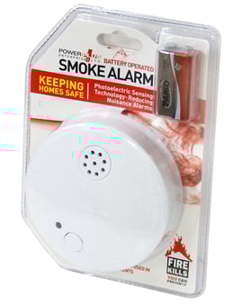 picture of Powerplus Home Use Battery Operated Smoke Alarm - [PU-6240] - (DISC-R)