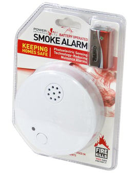 picture of Powerplus Home Use Battery Operated Smoke Alarm - [PU-6240]