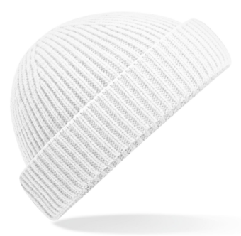 Picture of Beechfield Harbour Beanie - White - [BT-B383R-WHI]