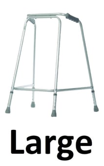 picture of Aidapt Lightweight Walking Frame for Home Use - Configuration Large Unwheeled - [AID-VP125F] - (HP)