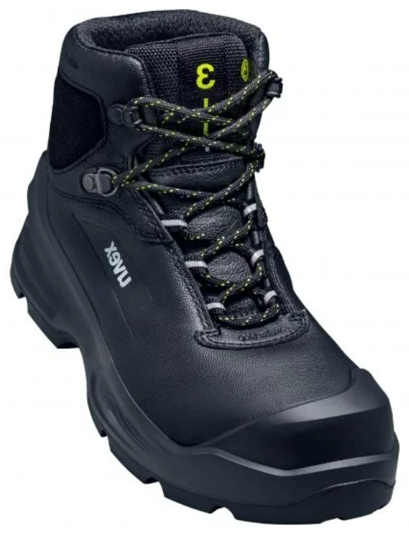 Uvex 3 Lace-Up Safety Boots Black S3 CI SRC - TU-68742