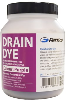 picture of Fernco Drain Tracing Dye 200g - Purple - [S1-DTD-PURPLE] - (LP)