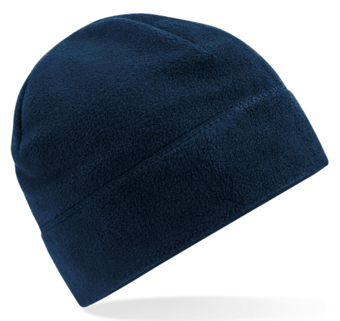 picture of Beechfield Recycled Fleece Pull-On Beanie - Anti-pill Finish - French Navy Blue - [BT-B244R-FNA]