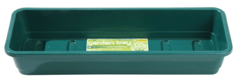 Picture of Garland Narrow Garden Tray Green Without Holes - [GRL-G131G]