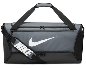 picture of Brasilia Training Duffle Bag 60L - Iron Grey/Black/White - [BT-DH7710-IGBKWH]