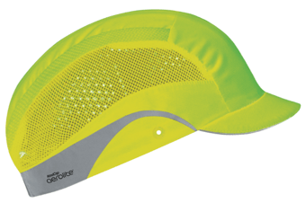 picture of JSP - HardCap Aerolite® Lightweight Bump Cap - 2.5cm Peak - High Visibility Yellow - [JS-AAG000-001-500]