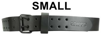picture of Gripps Leather Work Belt 50mm - 10kg - Small - [GPS-H01117-S]