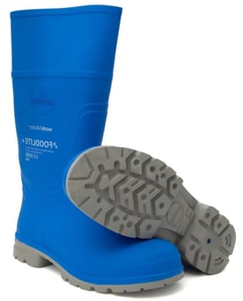 picture of Respirex Foodlite+ SRC S4 Food Safe Safety Blue Wellingtons - RE-FOODLITE+BL