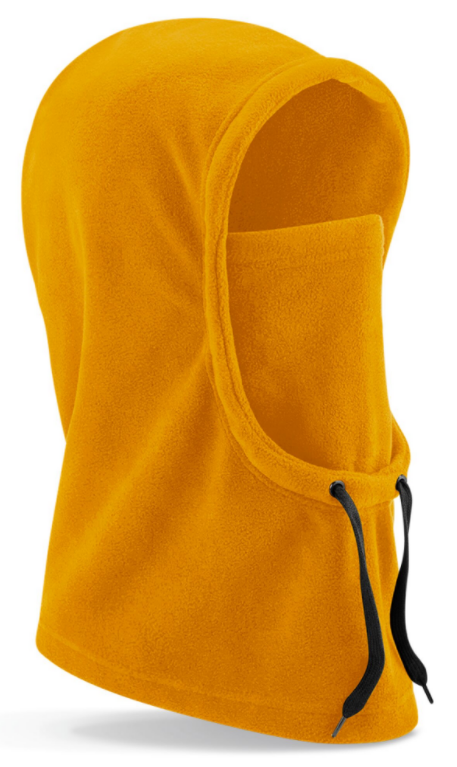 picture of Beechfield Recycled Fleece Hood - Mustard - [BT-B282R-MUS]