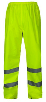 picture of AQUA Classic Hi Vis Over Trousers Yellow - FU-TR368-0000-034