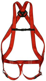 picture of Full Body Harness with 8mm Steel D Buckle - EN361 - CE Certified - [CL-MOD.10-BASIC]