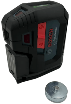 picture of Magnetic Screw-in Base for Bosch GPL 5 G Laser - [TMS-TRS-GPL5G-MAGBASE] - (MP)