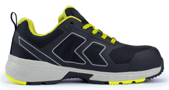 picture of S3 SRC ESD - Honeywell - Agile Runner Safety Footwear - Low-cut Style - Fiberglass Toecap - Yellow - HW-6250122