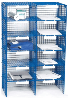 picture of Slingsby Mail Sort Unit - 12 Compartments - Blue - [SLB-415767] - (LP)