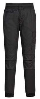 picture of Portwest C074 - Chef's MeshAir Pro Stretch Joggers - Black - PW-C074BKR