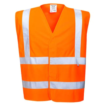 picture of Portwest - Orange Hi-Vis FR Vest - PW-FR75ORR