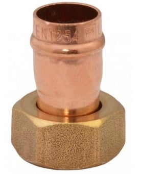 picture of 22mm x 3/4" Solder Ring Copper Tap Connector - CTRN-CI-YS63P