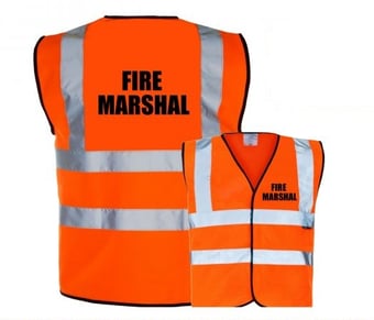 picture of Pre-printed Orange Hi Vis