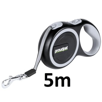 picture of Proudpet Retractable Dog Lead - 5m - [TKB- 5M-RETR-DGL]