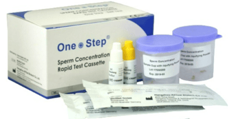 picture of One Step Male Fertility Test - 2 Tests - ONESTPMALEFERTX2 - [HHU-97]