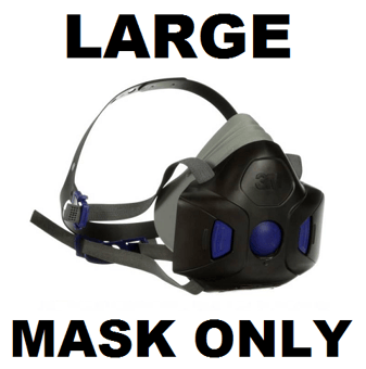picture of 3M - Secure Click Reusable Half Face Mask - HF-800 Series - Large - [3M-HF803]