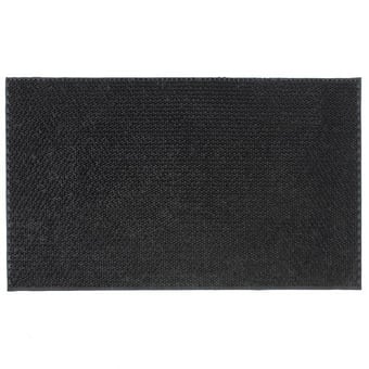 picture of Rubber Condor Scraper Doormat - 45x75cm - Black Astro Turf-look - [JV-35-01-109]