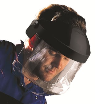 Picture of Centurion S910 Classic Clear Polycarbonate Chinguard Face Screen - [CE-9034119]