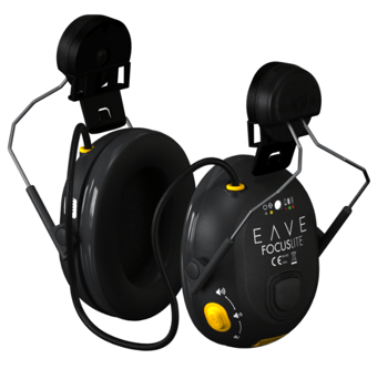 Picture of Eave FocusLite 1.0 Level Dependent Ear Defender - Helmet Mount - [EAV-HELMET1]