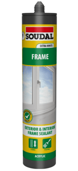 picture of Soudal Frame Sealant - Extra WHITE 290ml - [DK-DKSD159284]