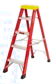 picture of ProDec 1.3m Fibreglass Stepladder - [RDO-LFD150]