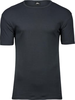 Picture of Tee Jays Men's Organic Interlock Tee - Dark Grey - BT-TJ520-DGRY