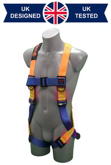 picture of ARESTA Single Point Safety Harness With Standard Buckles - [XE-AR-01021S]