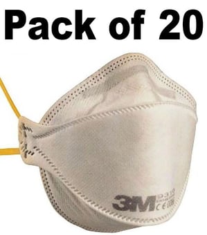 picture of 3M - 9310+ P1 FOLDABLE Dust/Mist Respirator Mask - Box of 20 - [3M-9310+] - (HY)