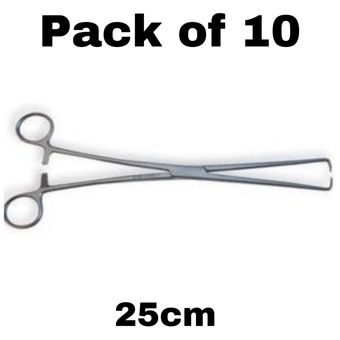 picture of Single Use - Tenaculum Forceps - 25cm - Pack of 10 - [ML-D8751/1-PACK]