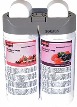 picture of Rubbermaid Microburst Duet Sparkling Fruits And Cotton Berry - Pack of 4 - [SY-1910757]