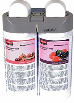 Picture of Rubbermaid Microburst Duet Sparkling Fruits And Cotton Berry - Pack of 4 - [SY-1910757]
