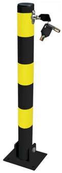 picture of Streetwize Round Folding Parking Post - 700mm x 60mm - [STW-SWWL8]