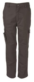 Picture of Iconic Bullet CREASE FREE Combat Trousers Men's - Black - Regular Leg 31 Inch - BR-H721-R